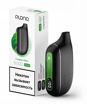 ОЭСДН Plonq MAX S 8000 "Сладкая Мята" 20мг