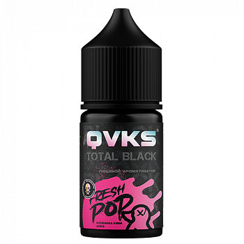 Купить Ароматизатор QVKS TOTAL BLACK KONSTRUKT "Клубника Киви Алоэ" (на 30мл) Ароматизатор QVKS TOTAL BLACK KONSTRUKT "Клубника Киви Алоэ" (на 30мл)